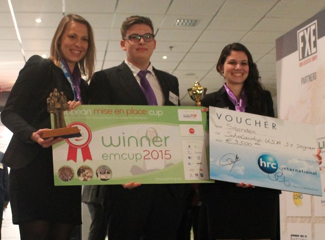 Stenden students win Mise en Place Cup 2015